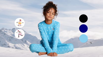 Girl's Snowball Merino Leggings