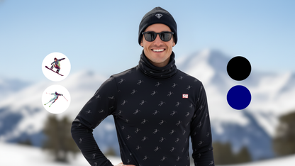 Men's Snow Buck Merino Winter Top