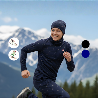 Boy's Snowball Merino Sport Leggings