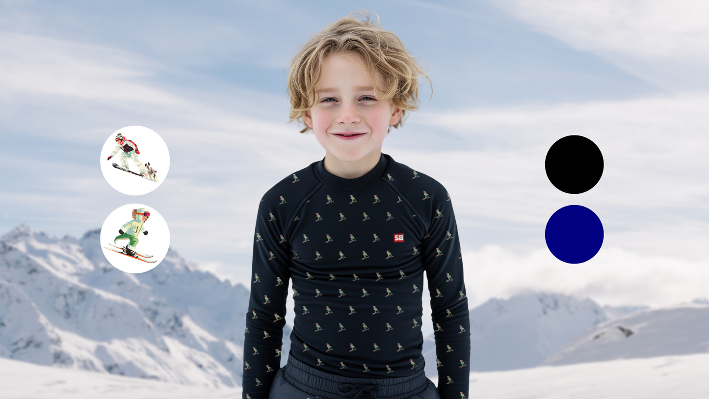 Boy's Snowball Merino Buff