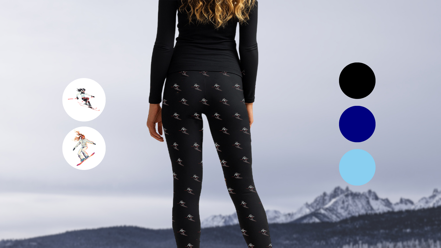 Women's Snow Bunny Merino Leggings