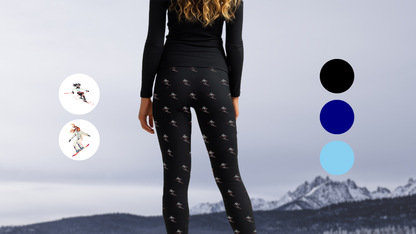 Women's Snow Bunny Merino Leggings
