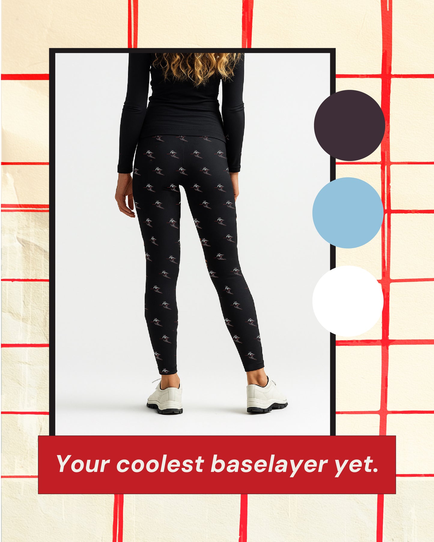 Women's Snow Bunny Merino Leggings