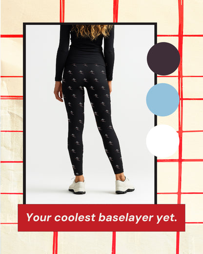 Women's Snow Bunny Merino Leggings