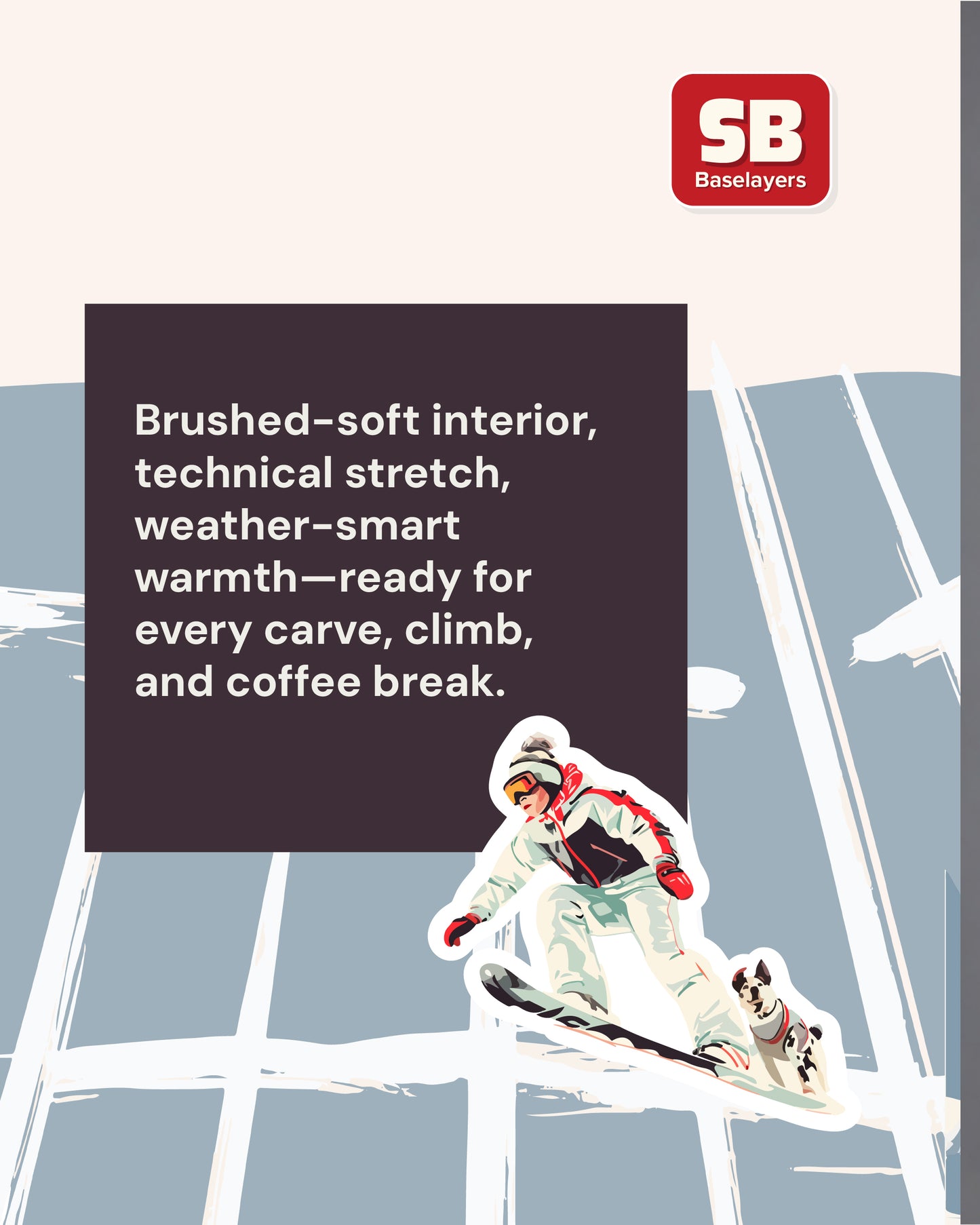 Boy's Snowball Merino Top