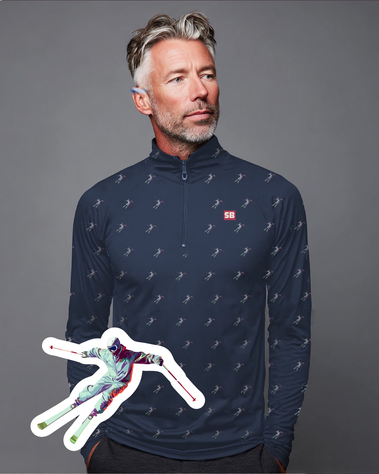 Men's Snow Buck Merino Winter Top